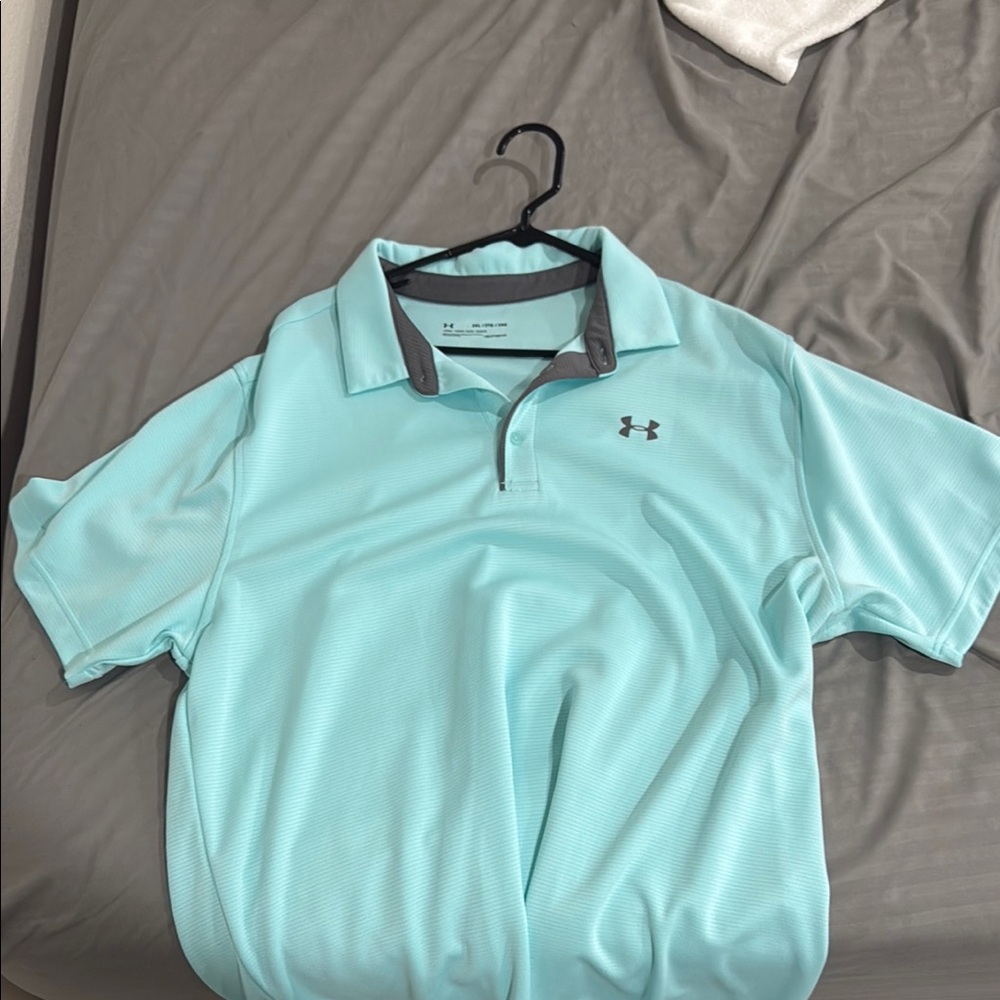 Under Armour Blue Performance Polo Shirt